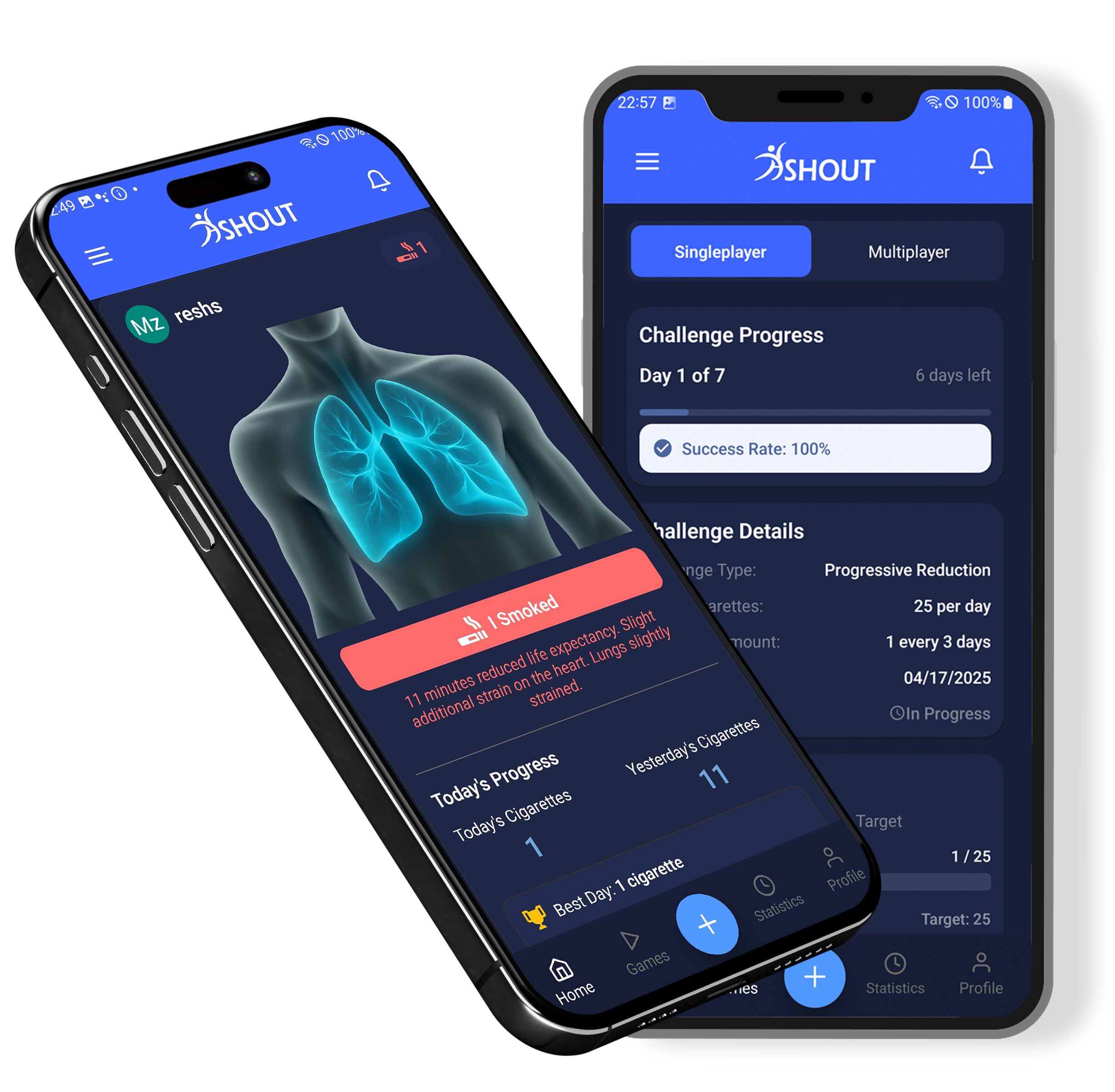 Ashout App Interface